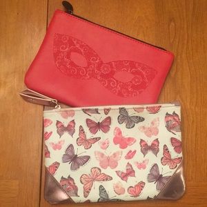 Unused makeup bags